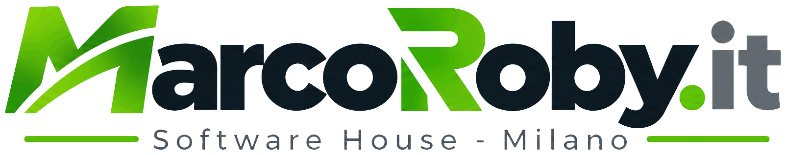 MarcoRoby.it · Software House Milano